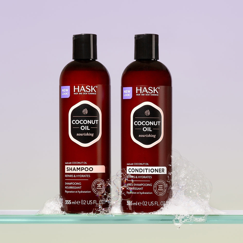 Hask Monoi Coconut Oil Nourishing Shampoo 355ml