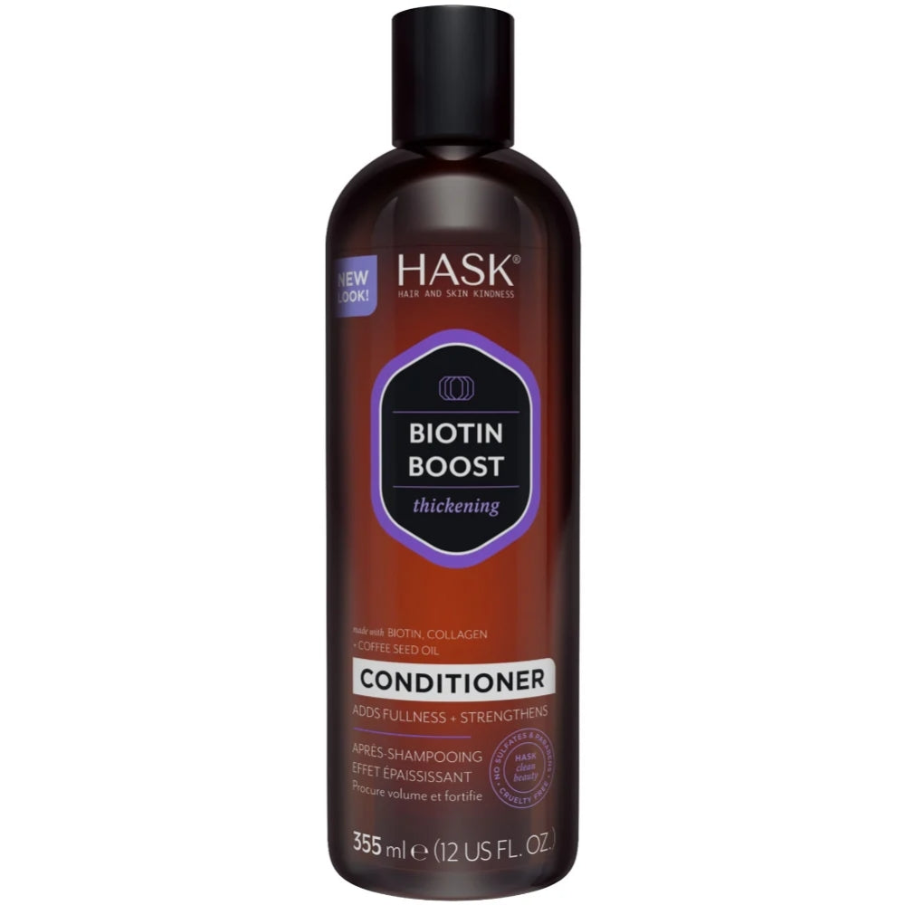 Hask Biotin Boost Thickening Shampoo & Conditioner Twin 2 x 355ml