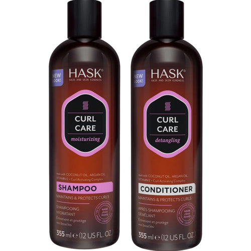 Hask Curl Care Shampoo & Conditioner Twin 2 x 355ml