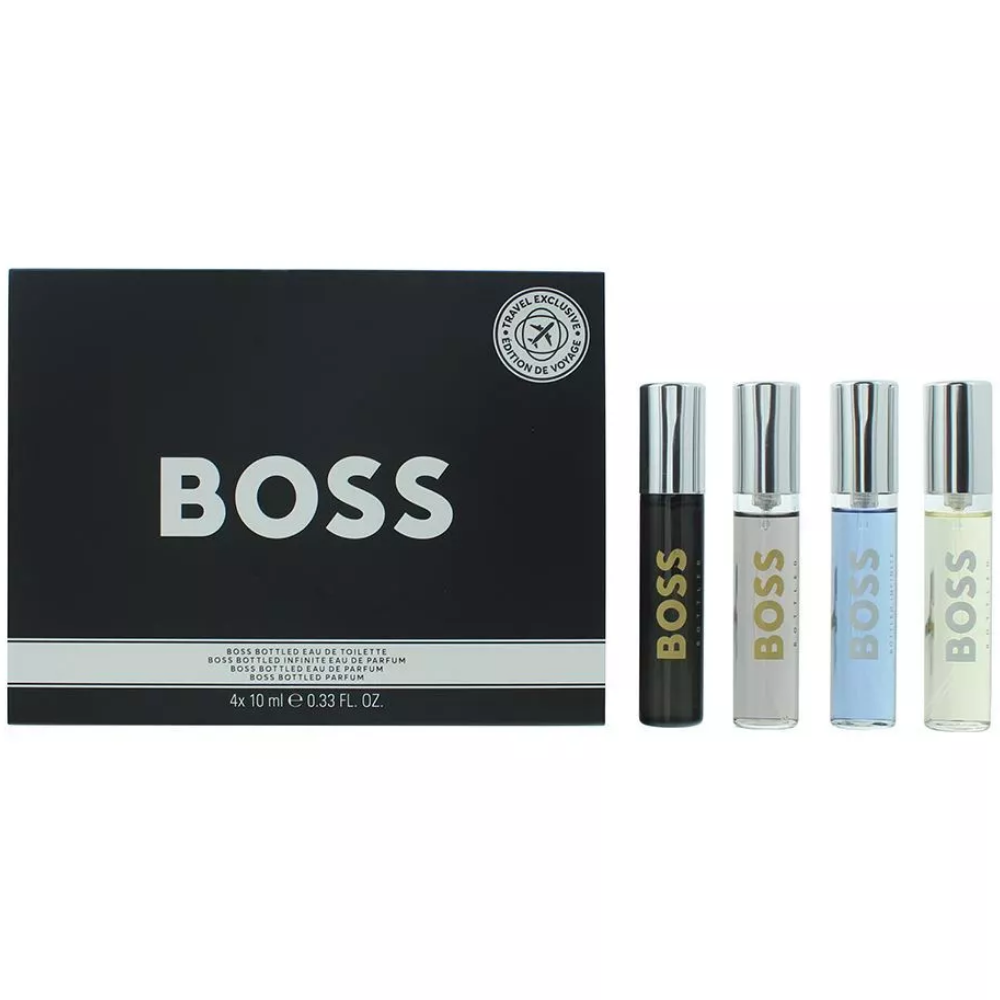 Hugo Boss Men's Mini Fragrance Gift Set 4 x 10ml