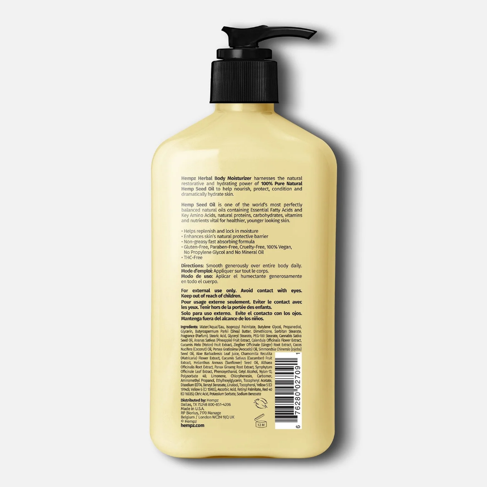 Hempz Mini Sweet Pineapple & Honey Melon Body Moisturiser 66ml