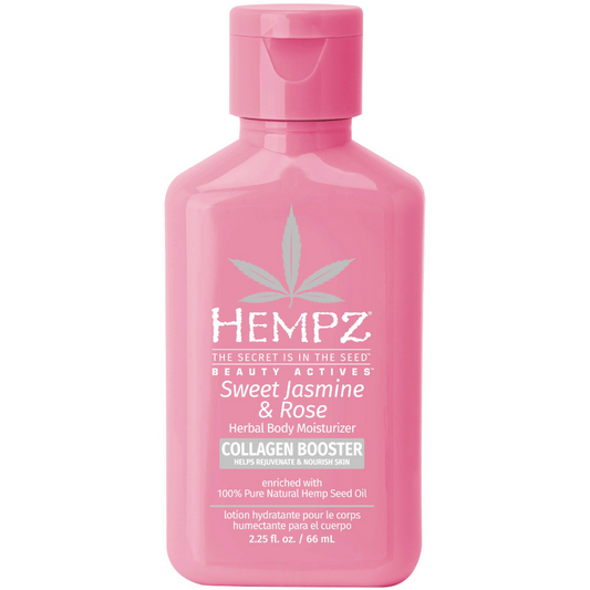 Hempz Mini Sweet Jasmine & Rose Herbal Body Moisturiser 66ml