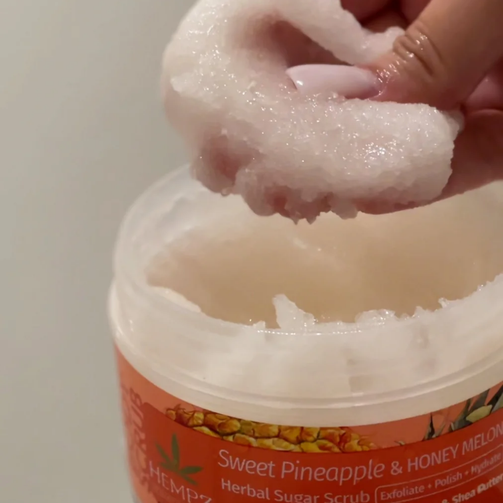 Hempz Sweet Pineapple & Honey Melon Sugar Scrub 215ml