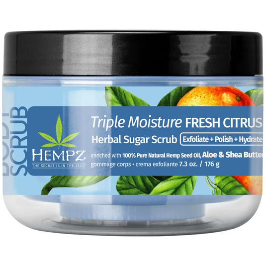 Hempz Triple Moisture Fresh Citrus Sugar Scrub 215ml