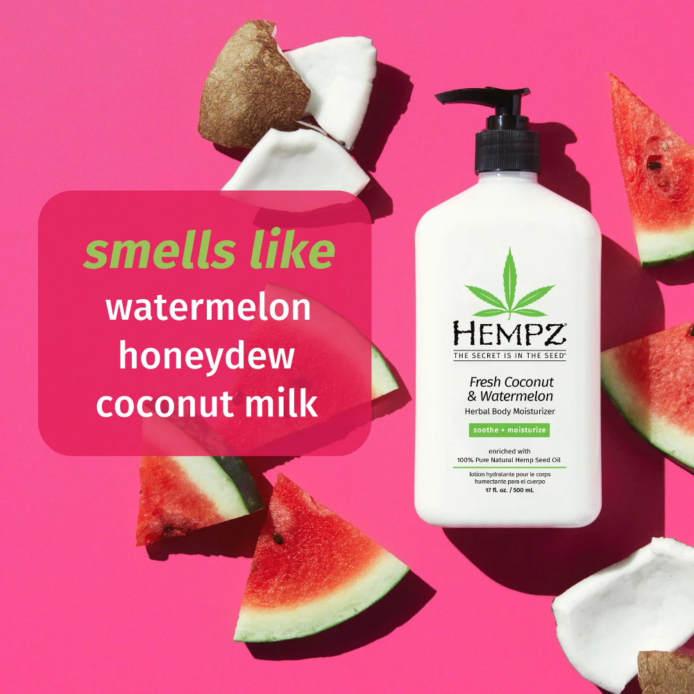 Hempz Fresh Coconut & Watermelon Body Moisturiser 500ml