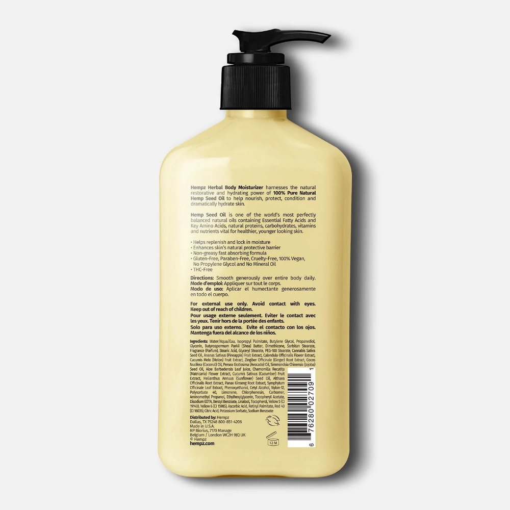 Hempz Sweet Pineapple & Honey Melon Body Moisturiser 500ml