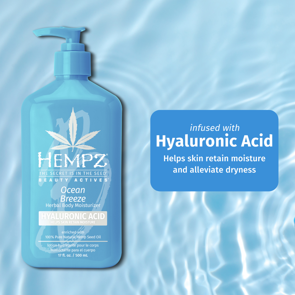 Hempz Ocean Breeze Herbal Body Moisturiser 500ml