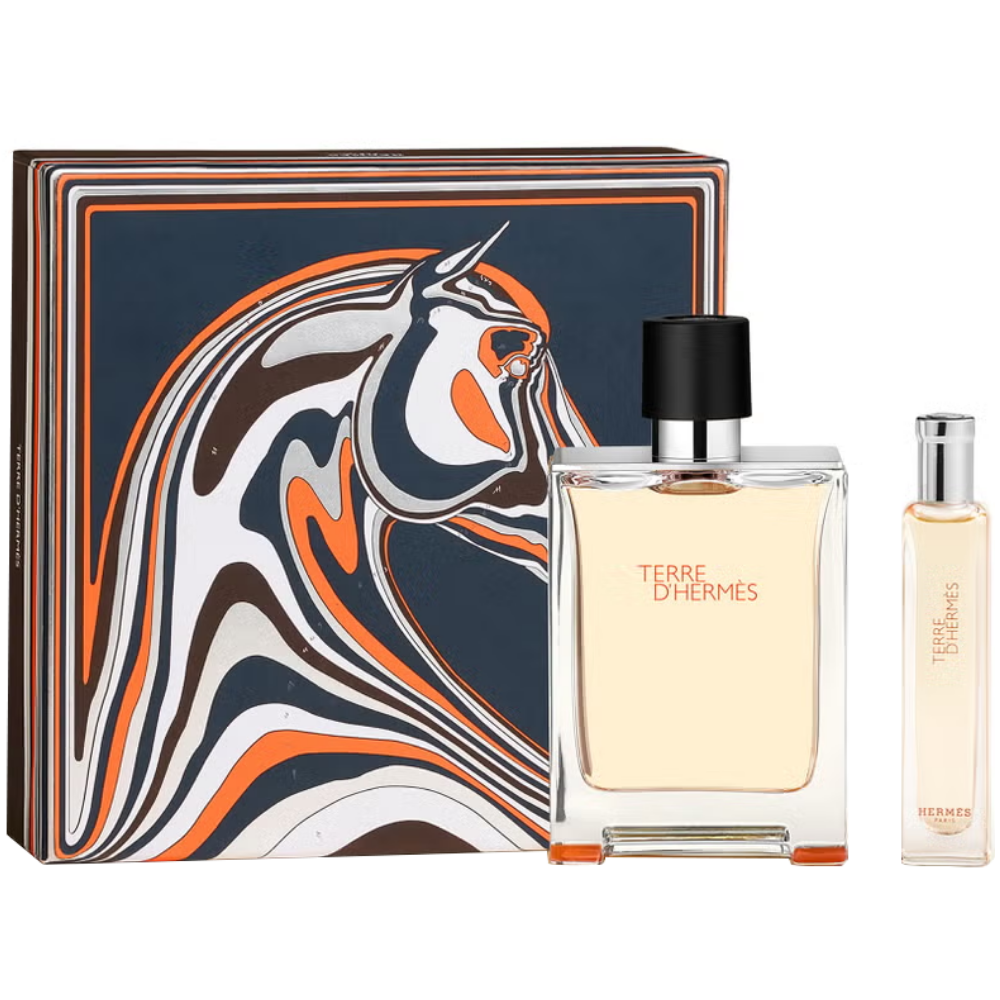Hermes Terre D'Hermes Eau De Toilette Gift Set 100ml