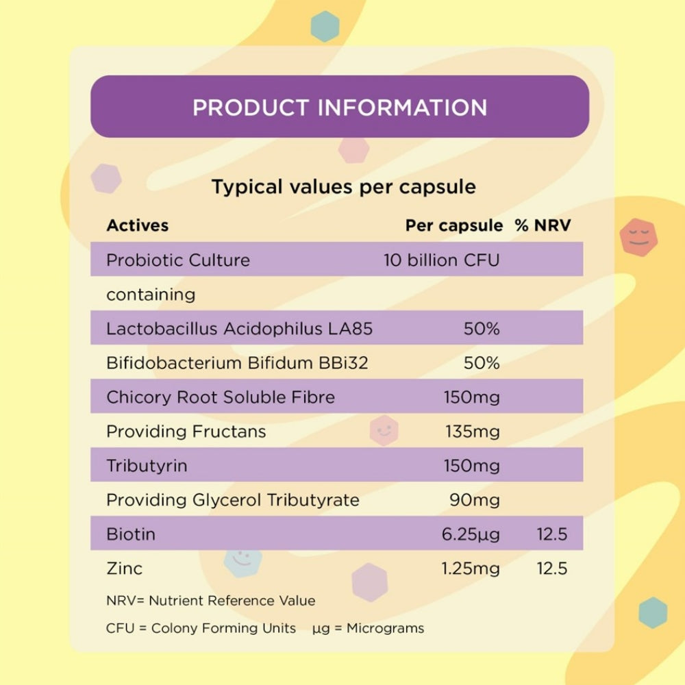 Healthspan Triple Action Biotic 60 Capsules
