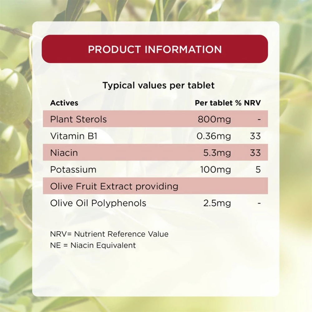 Healthspan Plant Sterols Plus 800mg Plant Sterols for Cholesterol & Blood Pressure 28 Day Supply
