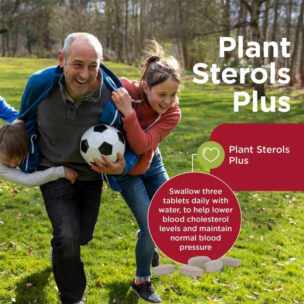 Healthspan Plant Sterols Plus 800mg Plant Sterols for Cholesterol & Blood Pressure 28 Day Supply