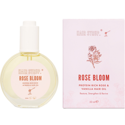 Hair Syrup Rose Blossom Protein-Rich Rose & Vanilla Hair Oil 50ml