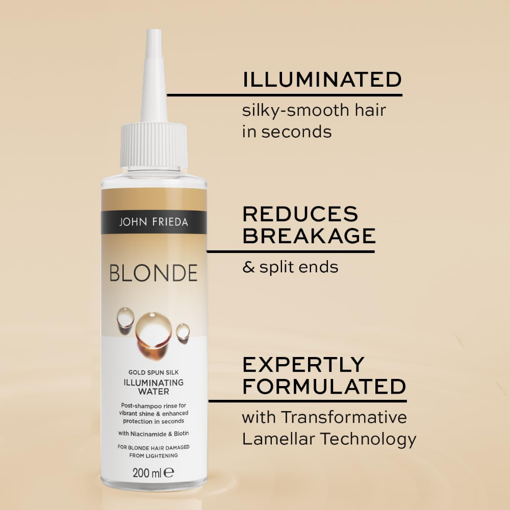 John Frieda Blonde Gold Spun Silk Illuminating Water 200ml