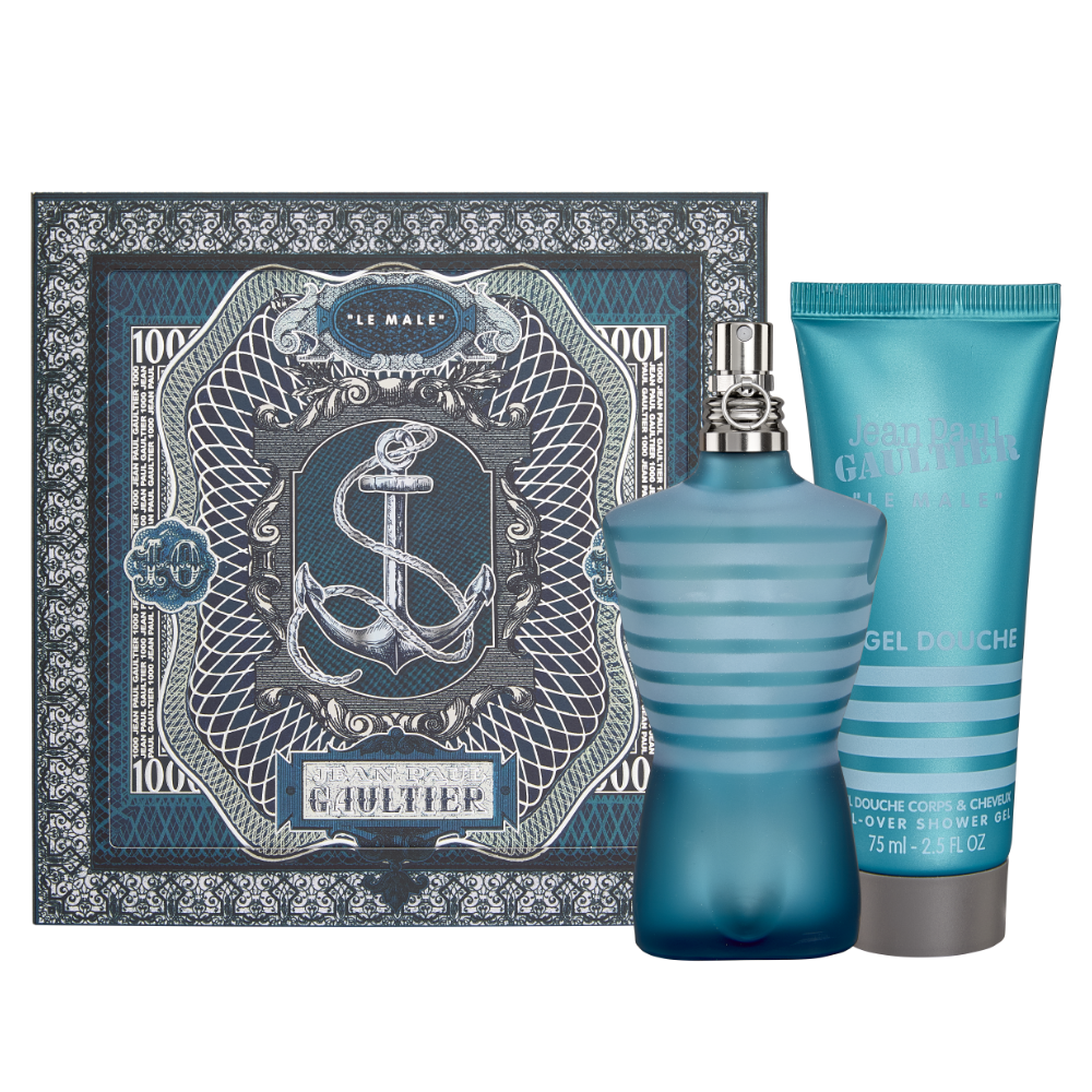 Jean Paul Gaultier Le Male Eau De Toilette Gift Set 125ml