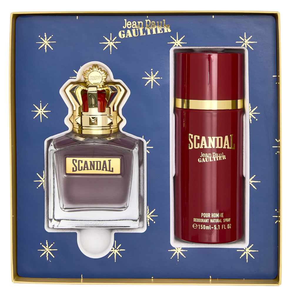 Jean Paul Gaultier Scandal Pour Homme Eau De Toilette Gift Set 100ml