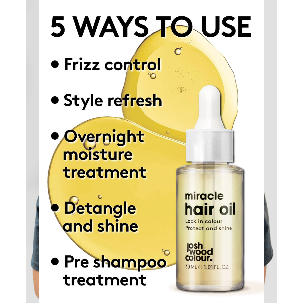 Josh Wood Colour Miracle Hair Oil 30ml