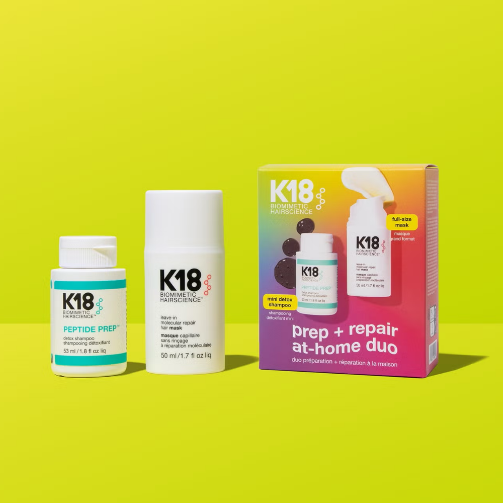 K18 Biomimetic Hairscience Prep & Repair At Home Duo