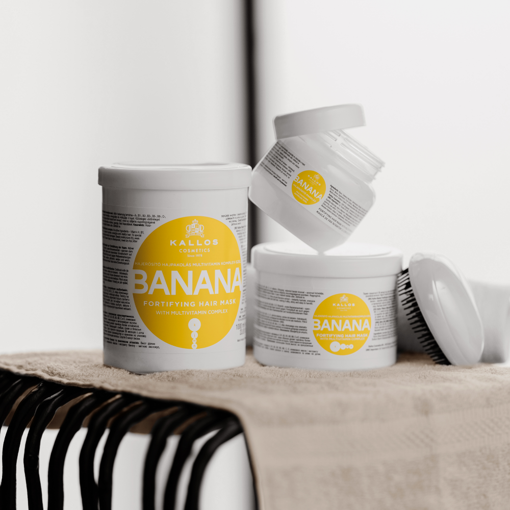 Kallos Cosmetics Banana Fortifying Multivitamin Hair Mask 275ml