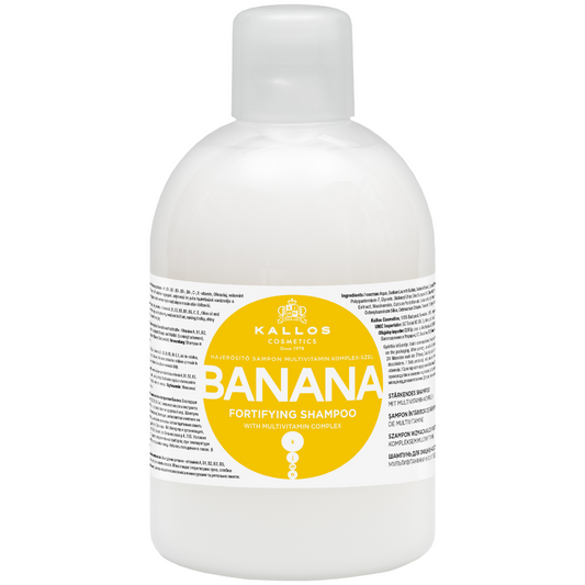 Kallos Cosmetics Banana Fortifying Multivitamin Shampoo 1000ml