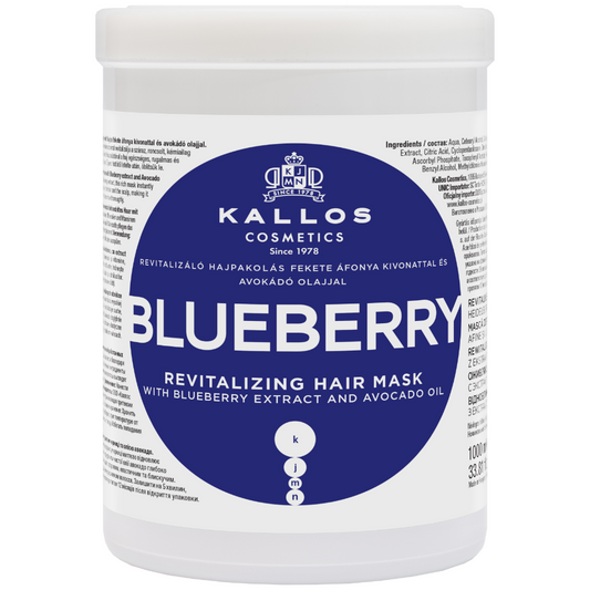 Kallos Cosmetics Blueberry Revitalising Hair Mask 1000ml