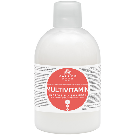 Kallos Cosmetics Multivitamin Energising Shampoo 1000ml