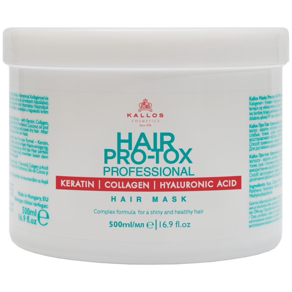 Kallos Cosmetics Hair Pro-Tox Professional Hair Mask 500ml