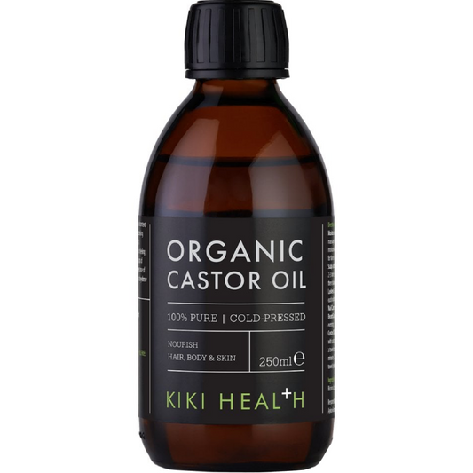 Kiki Health 100% Pure Cold-Pressed Organic Castor Oil 250ml
