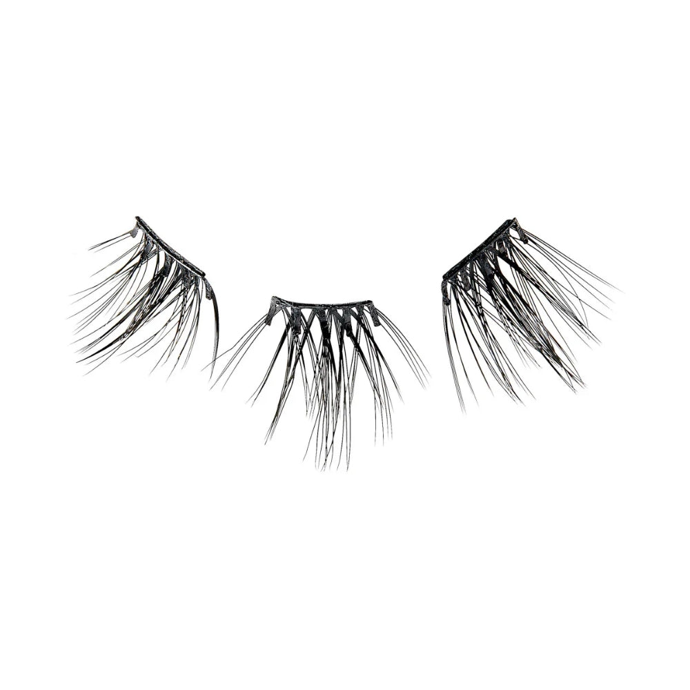 Kiss imPress Press-On Falsies Individual Lashes Black 05 Bold Volume 12 Clusters