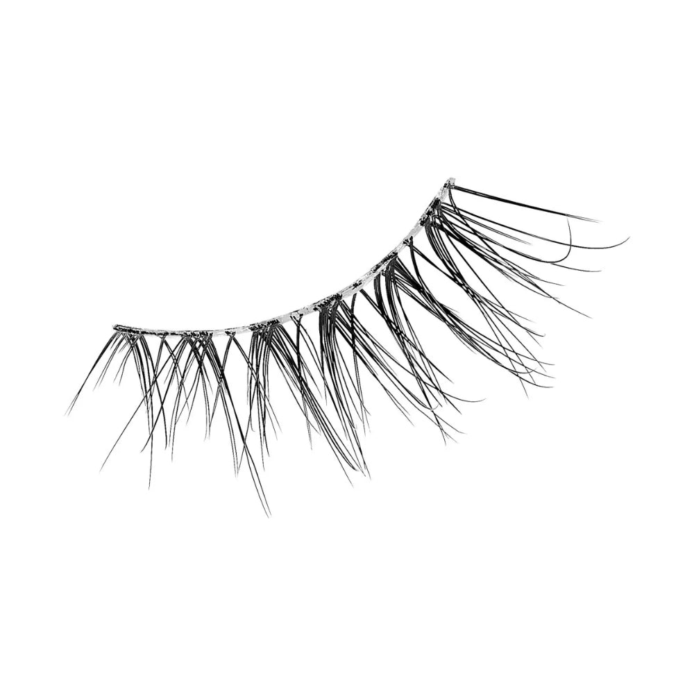 Kiss The New Natural 01 Glowy Skin Half Strip Lashes Black