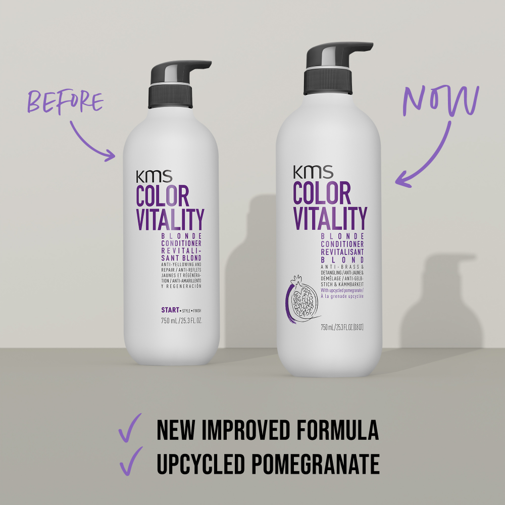 KMS Colour Vitality Blonde Anti-Brass Conditioner 750ml