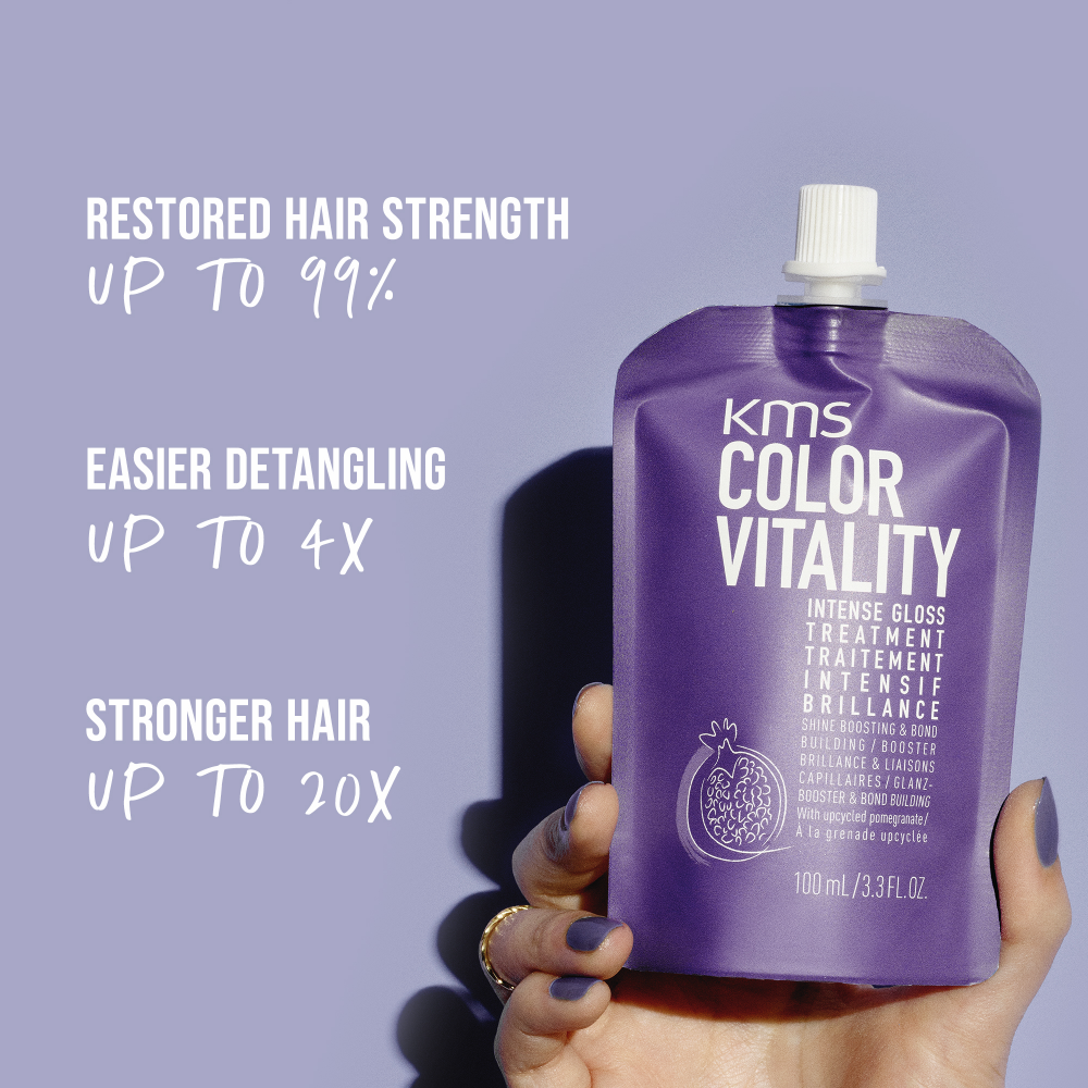 KMS Colour Vitality Intense Gloss Shine Boosting & Bond Building Treatment 100ml