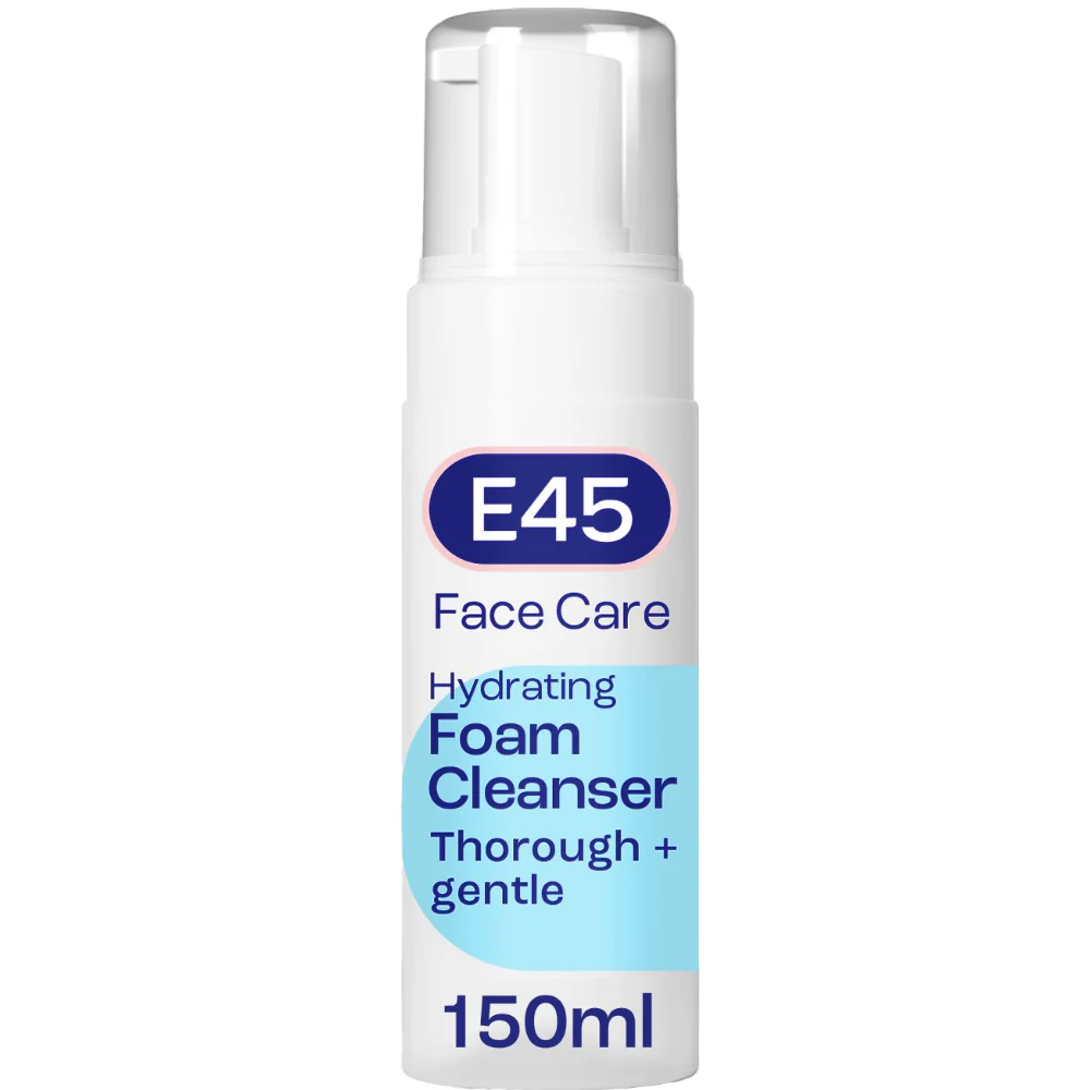 E45 Face Foaming Cleanser 150ml & Face Hydrating Serum 30ml Duo