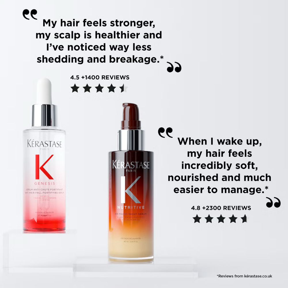 Kérastase Serums Moment Genesis Anti-Hair Loss Serum & Nutritive 8H Magic Night Serum Duo 2 x 90ml