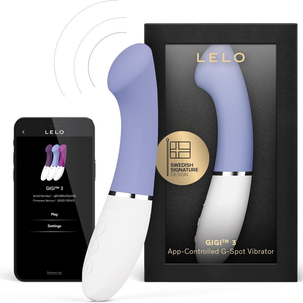 LELO Gigi 3 App-Controlled G-Spot Vibrator Powder Blue