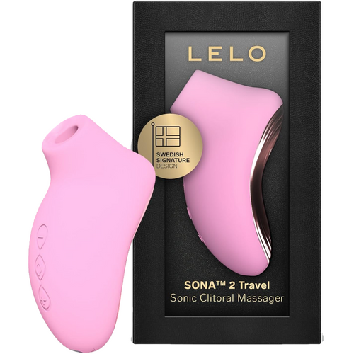 LELO Sona 2 Travel Sonic Clitoral Massager Pink
