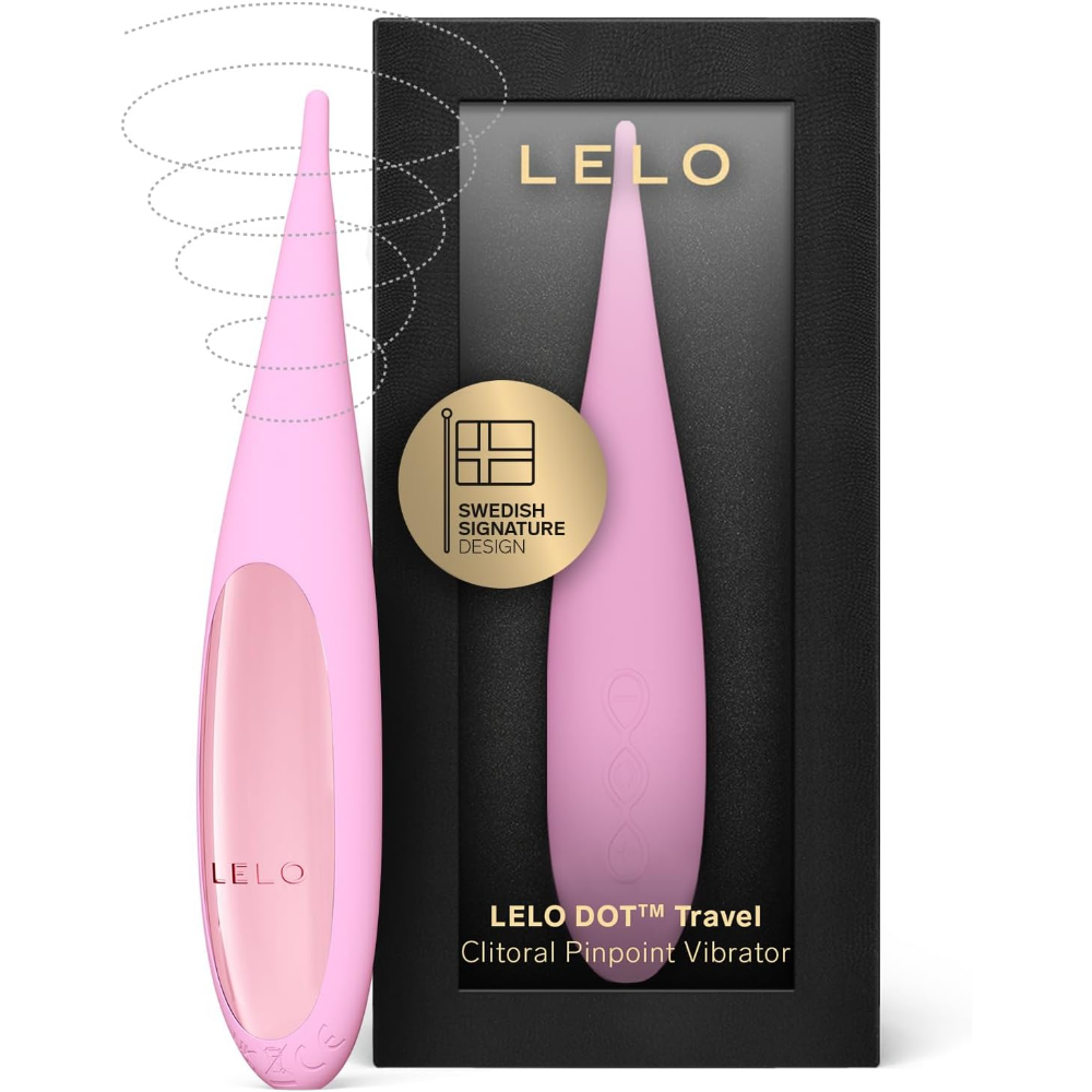 LELO Dot Travel Clitoral Pinpoint Vibrator Pink