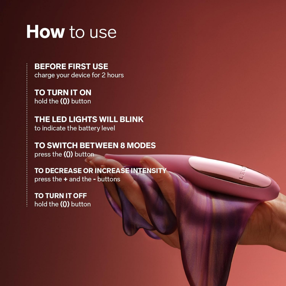 LELO Dot Travel Clitoral Pinpoint Vibrator Pink