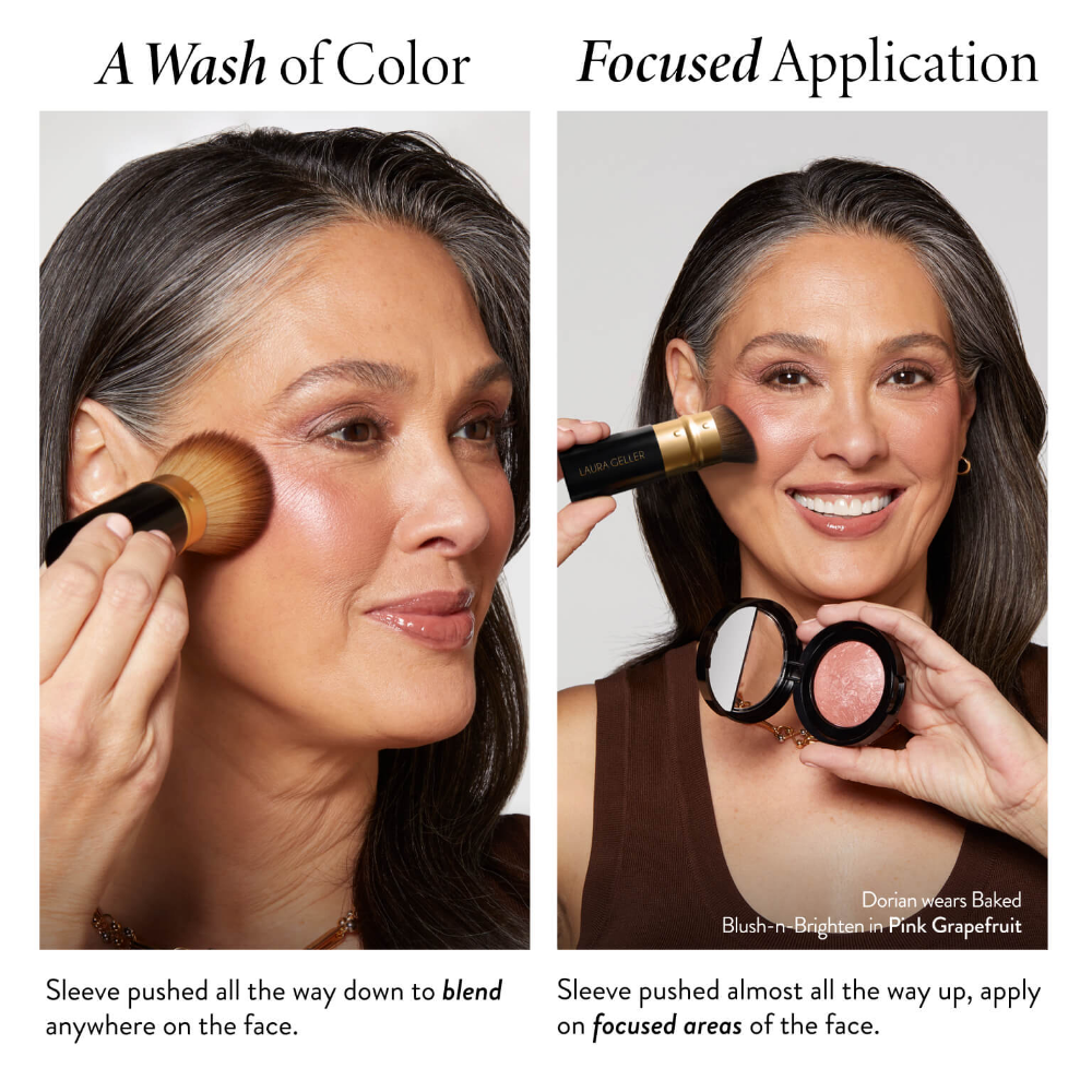 Laura Geller Retractable Angled Kabuki Brush