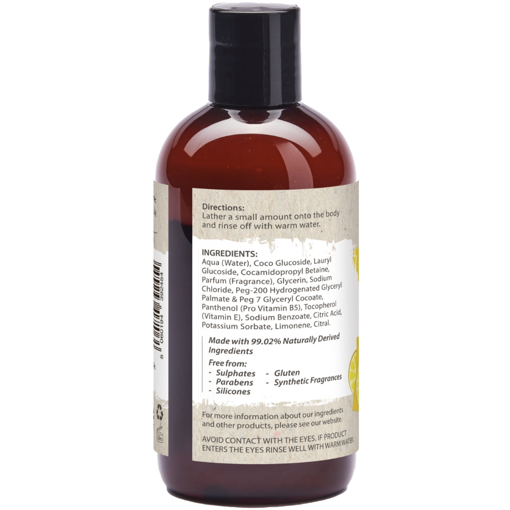 Little Soap Company Naturals Lemon Zest Cleansing Body Wash 300ml