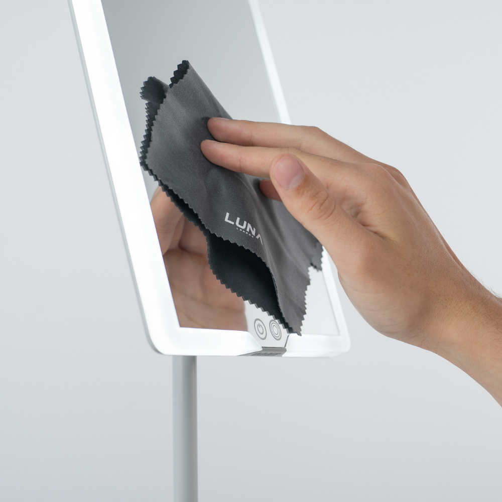 Luna London Orbit Mirror Chalk Grey