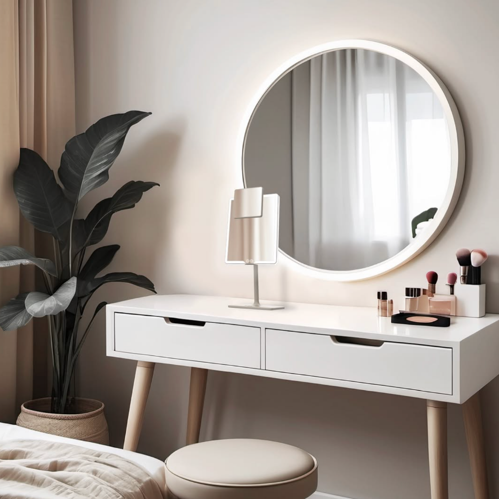 Luna London Orbit Mirror Soft Stone