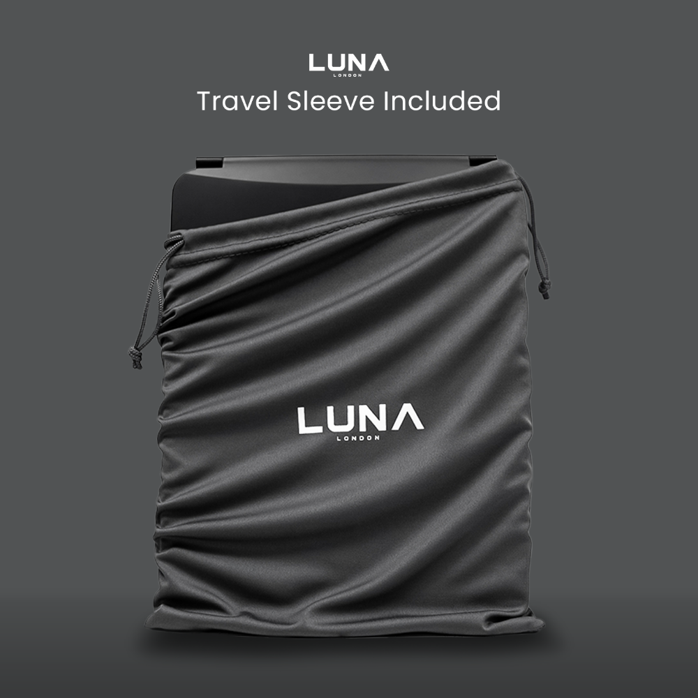 Luna London Eclipse Travel Mirror Matte Black