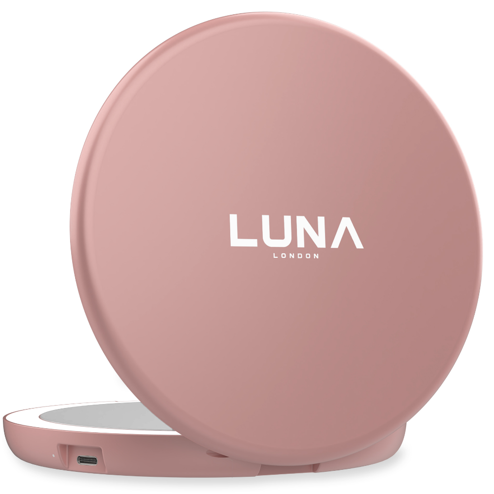 Luna London Compact Mirror Rose Gold