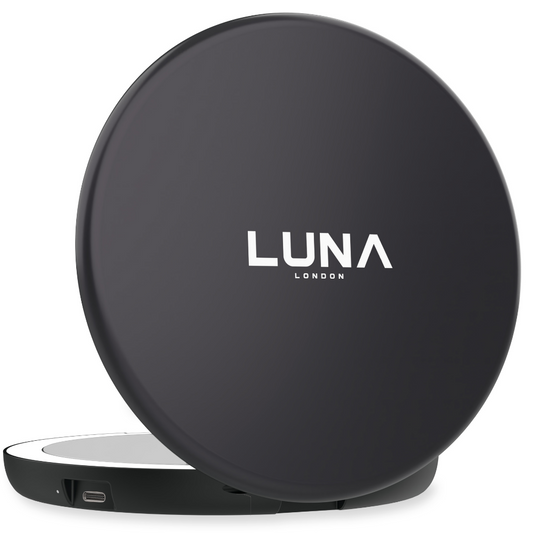 Luna London Compact Mirror Matte Black