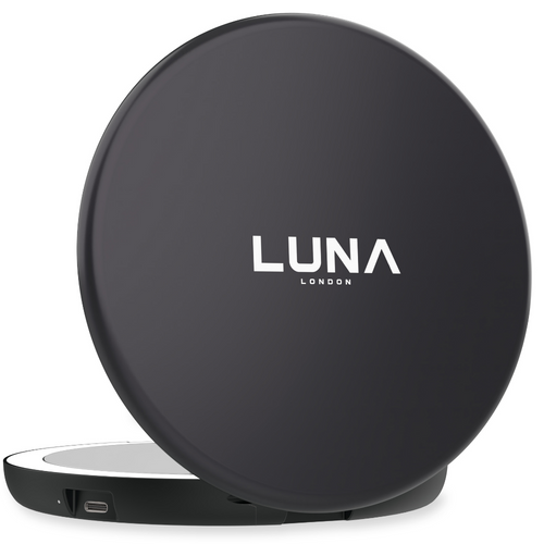 Luna London Compact Mirror Matte Black