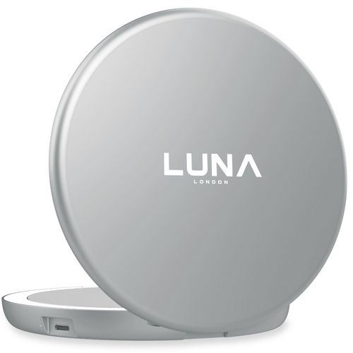 Luna London Compact Mirror Chalk Grey