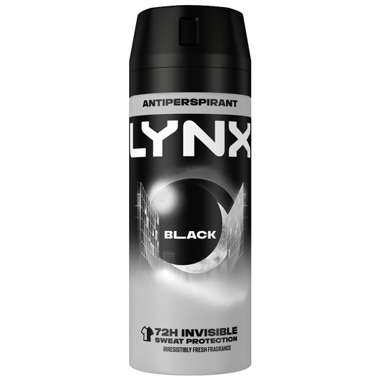 Lynx Black 72h Frozen Pear & Cedarwood Anti-Perspirant Deodorant Spray 150ml