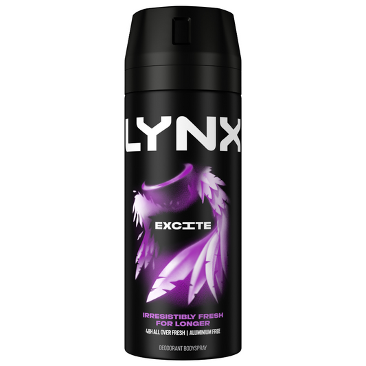 Lynx Excite 48h Crisp Coconut & Black Pepper Deodorant Body Spray 150ml