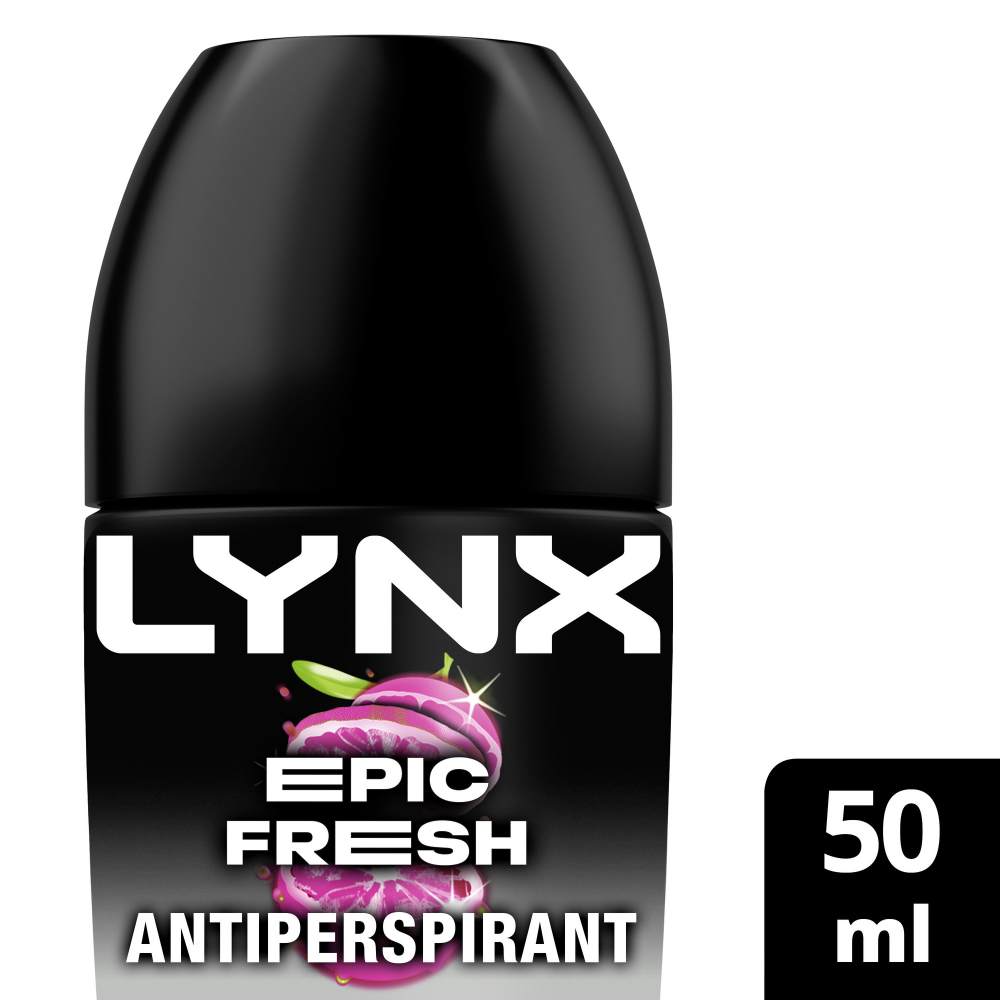 Lynx Epic Fresh 48h Grapefruit & Tropical Pineapple Anti-Perspirant Deodorant Roll-On 50ml