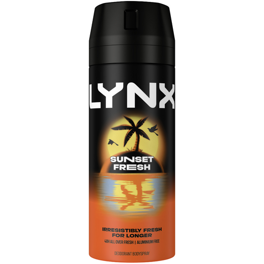 Lynx Sunset Fresh 48h Deodorant Body Spray 150ml